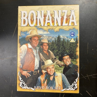 Bonanza - 8 DVD Box Set 8DVD (VG-M-/VG+) -tv-sarja- (ei suomenkielistä tekstitystä)